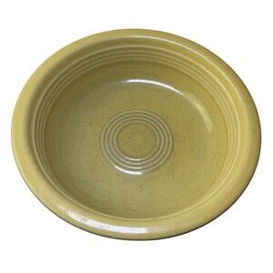 Vintage Fiesta Fiestaware HLC‎ Yellow Fruit Bowl 7"X2" Made in USA